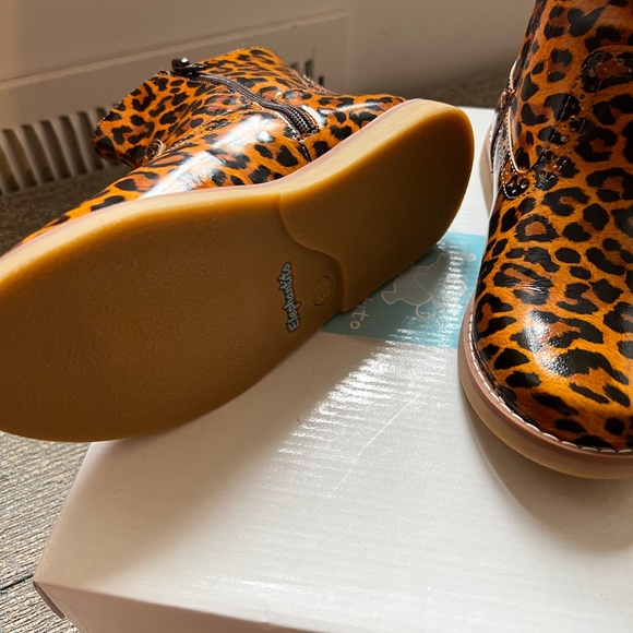 NIB Elephantito patent leopard boots sz 13 - Picture 5 of 8